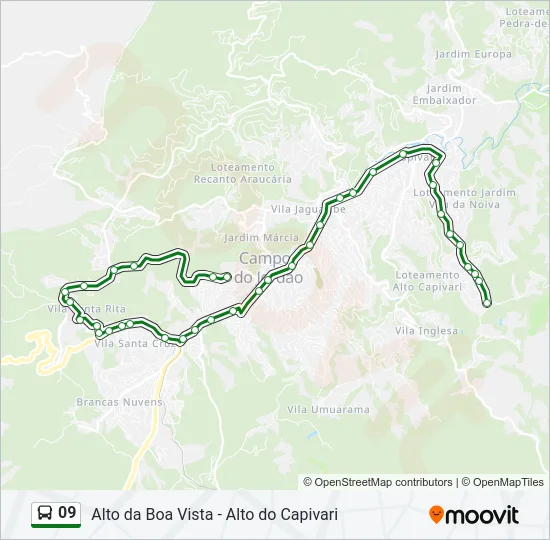 09 Bus Line Map