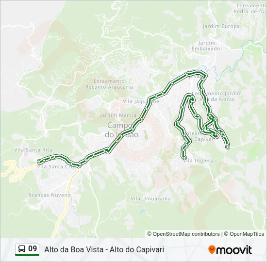 09 Bus Line Map
