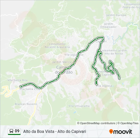 09 Bus Line Map