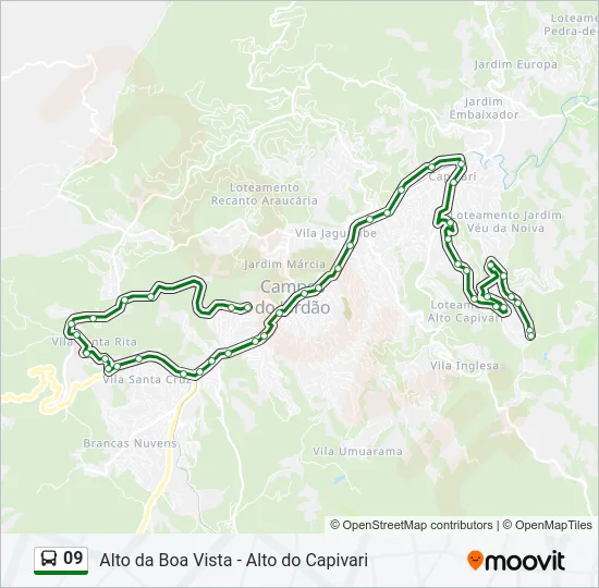 09 Bus Line Map