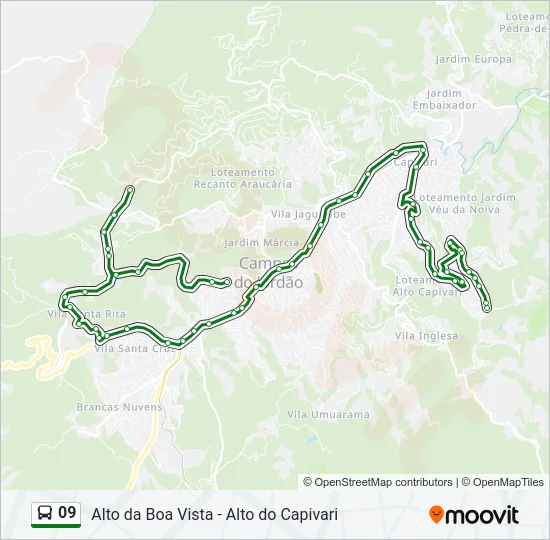 09 Bus Line Map