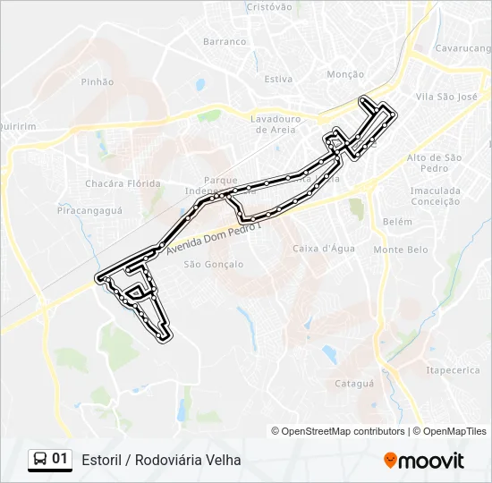 01 Bus Line Map