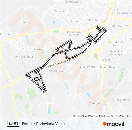 01 Bus Line Map