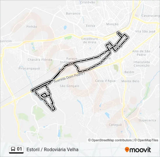 01 Bus Line Map