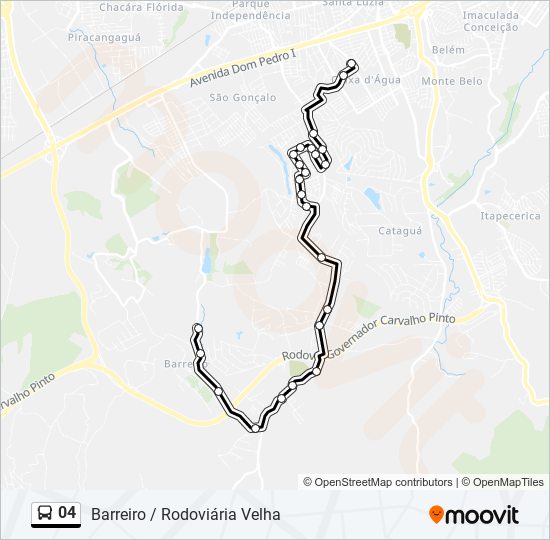 04 bus Line Map