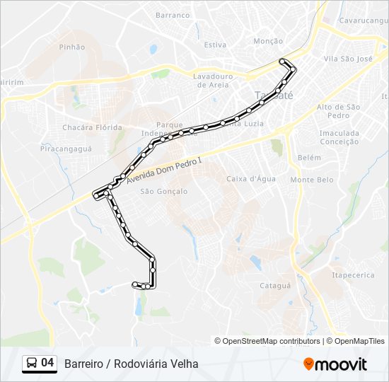 04 bus Line Map