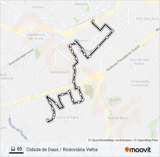 05 bus Line Map