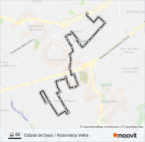 05 bus Line Map