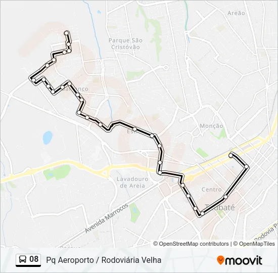 08 Bus Line Map