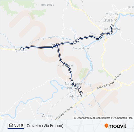 5310  Line Map