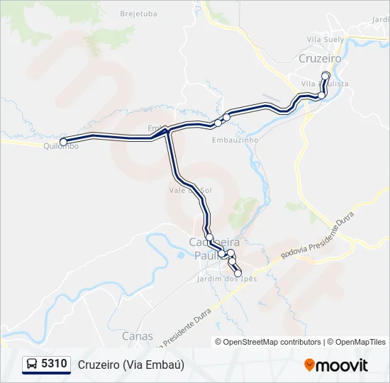 5310  Line Map