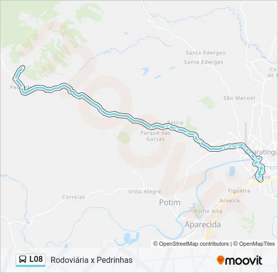 L08 Bus Line Map
