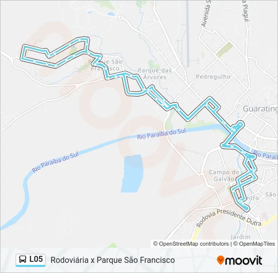 L05 Bus Line Map