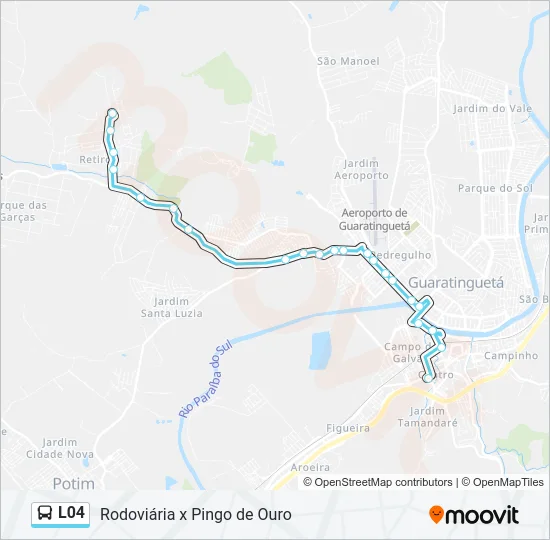 L04 Bus Line Map