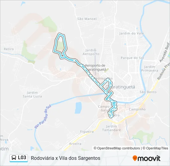 L03 Bus Line Map