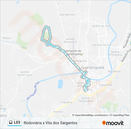 L03 Bus Line Map