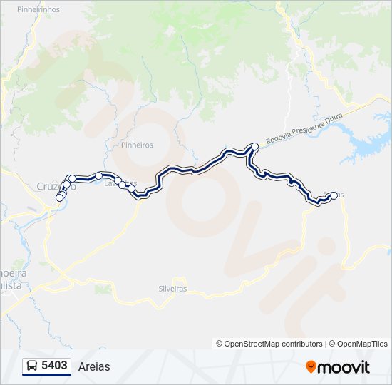 Mapa da linha 5403 de 