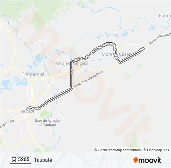 5205  Line Map
