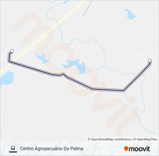 UFPEL PALMA Bus Line Map
