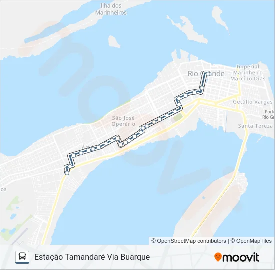 026 BOSQUE - PORTUGAL / BUARQUE  Line Map