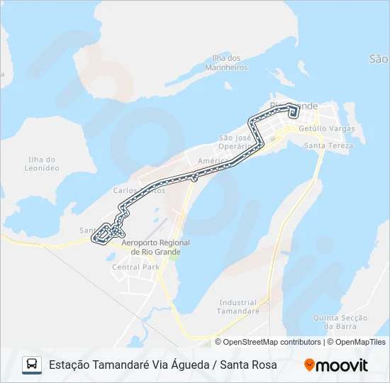 018 SANTA ROSA  Line Map