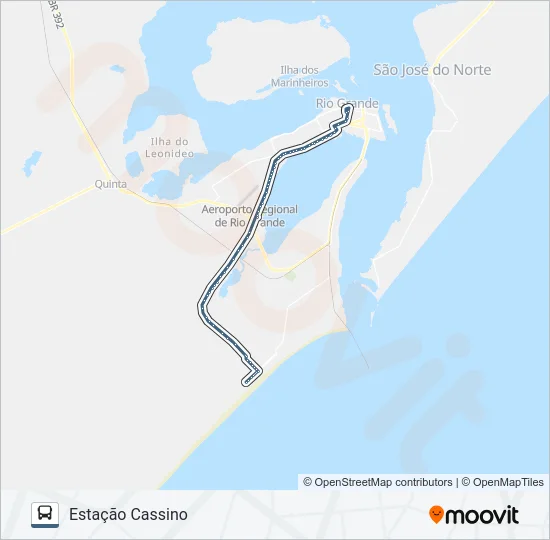 009 CASSINO - PRES. VARGAS  Line Map