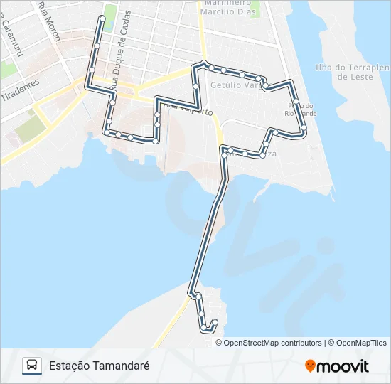 003 MANGUEIRA / LAR GAÚCHO  Line Map