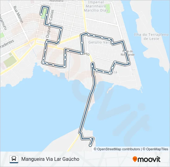 003 MANGUEIRA / LAR GAÚCHO  Line Map