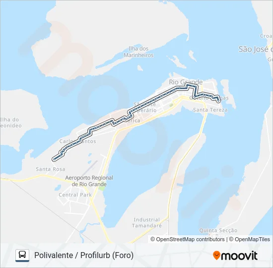 027 POLIVALENTE / PROFILURB  Line Map