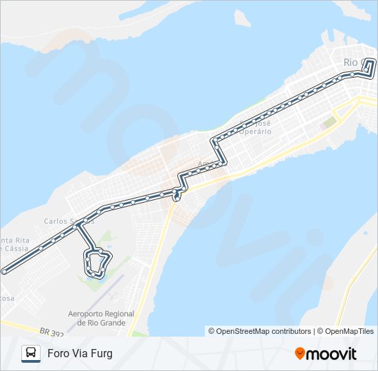 017 INTERFOROS (SOCOOWSKI) bus Line Map