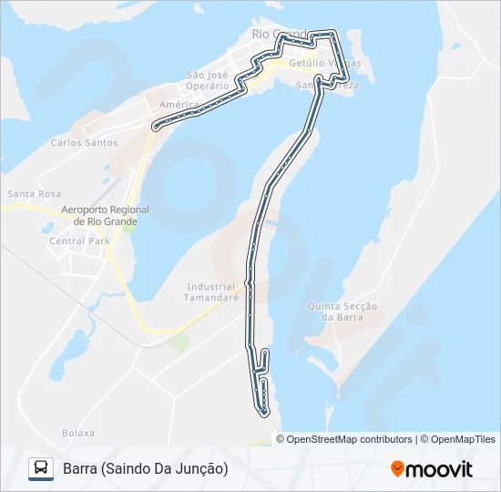 029 BARRA  Line Map