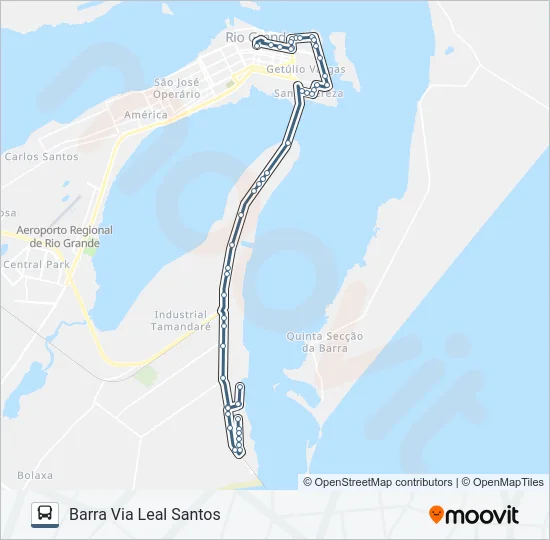 029 BARRA  Line Map