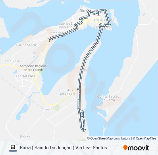 029 BARRA  Line Map