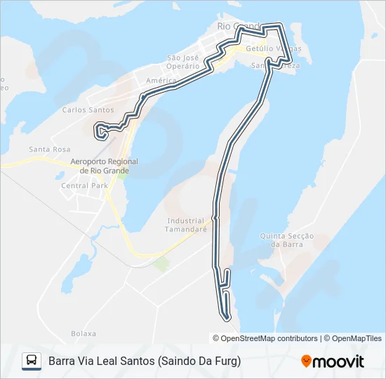029 BARRA  Line Map