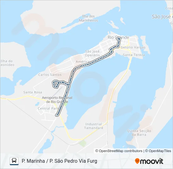 013 PARQUE MARINHA  Line Map