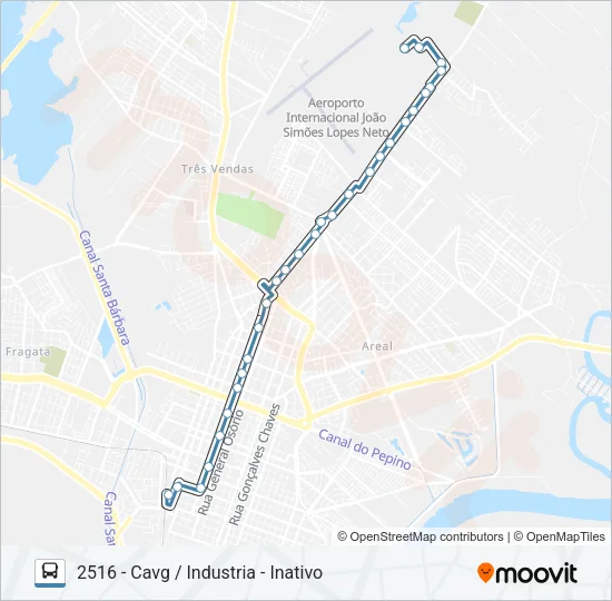 2511 CAVG Bus Line Map