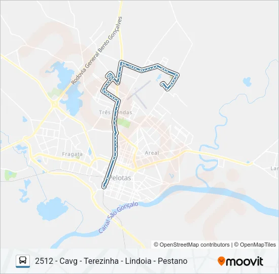 2511 CAVG Bus Line Map