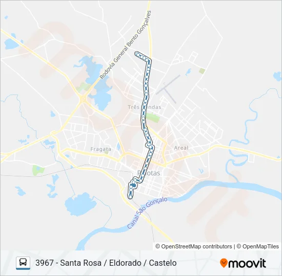 3970 GERMANY Bus Line Map
