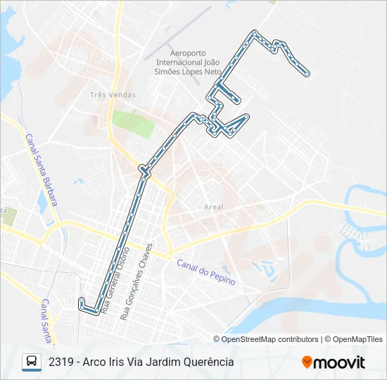 2311 ARCO IRIS Bus Line Map