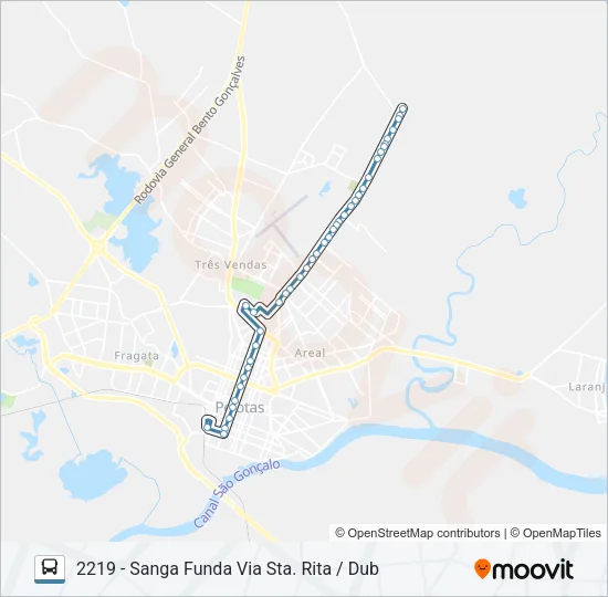 2211 SANGA FUNDA Bus Line Map