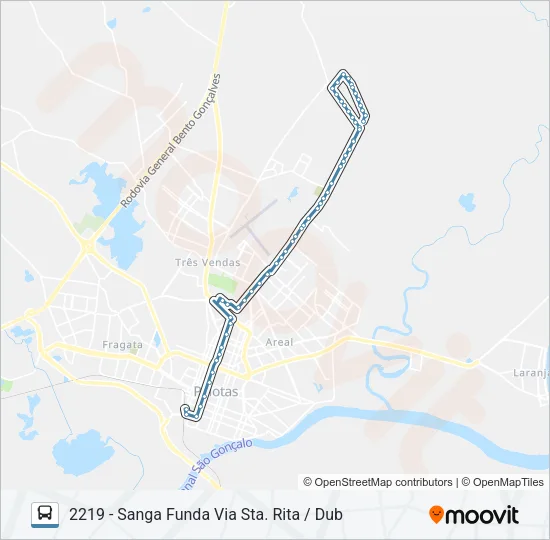 2211 SANGA FUNDA Bus Line Map