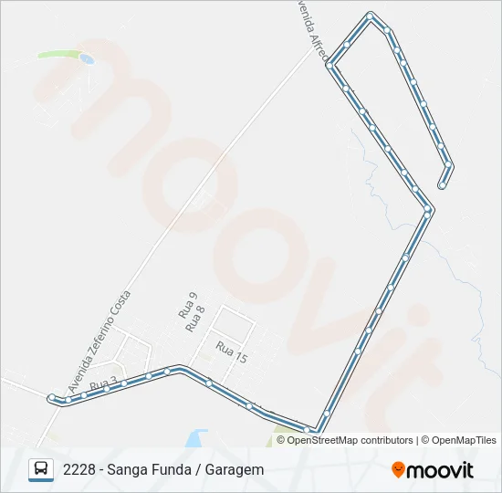 2211 SANGA FUNDA Bus Line Map