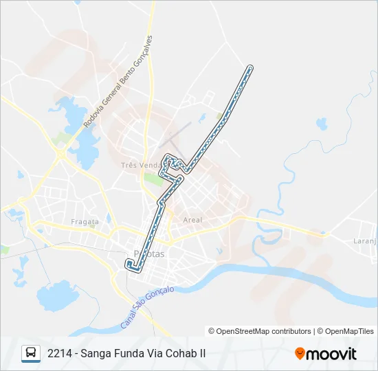 2211 SANGA FUNDA Bus Line Map