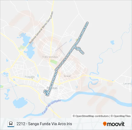 2211 SANGA FUNDA Bus Line Map