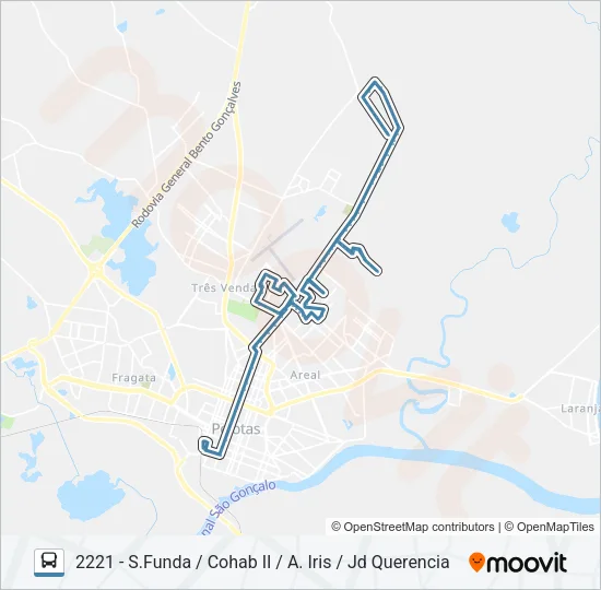 2211 SANGA FUNDA Bus Line Map
