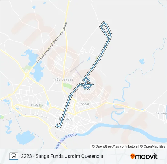 2211 SANGA FUNDA Bus Line Map
