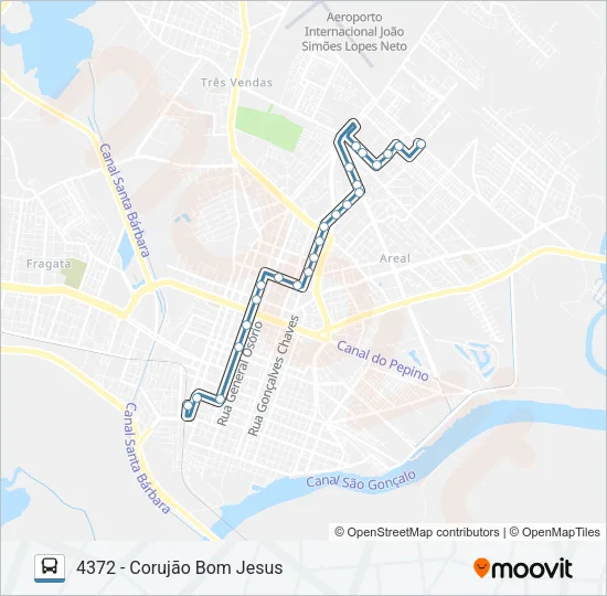 4371 BOM JESUS Bus Line Map