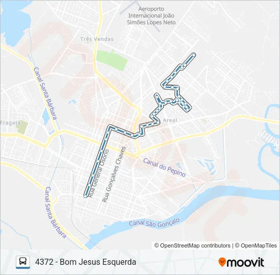 4371 BOM JESUS Bus Line Map