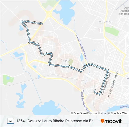 1301 GOTUZZO Bus Line Map