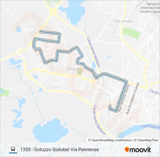 1301 GOTUZZO Bus Line Map